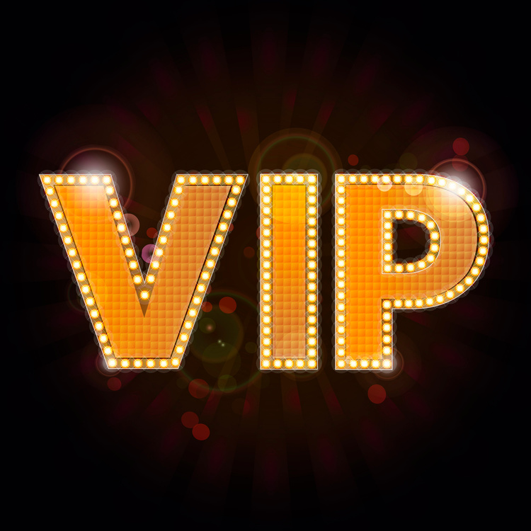 VIP in lavish look